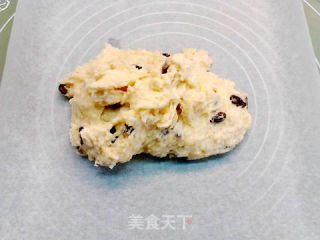 葡萄干椰蓉司康的做法步骤：8