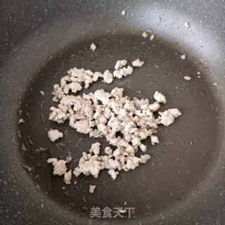 蒜香肉末香椿面的做法步骤：12