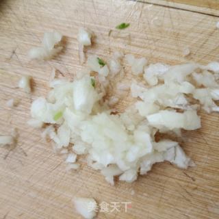 蒜香肉末香椿面的做法步骤：8