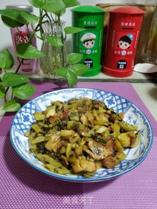 烧肉炒酸菜的做法