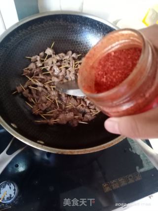 牙签牛肉的做法步骤：9