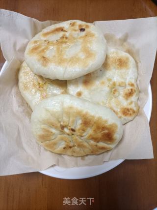 包菜鸡蛋馅饼的做法