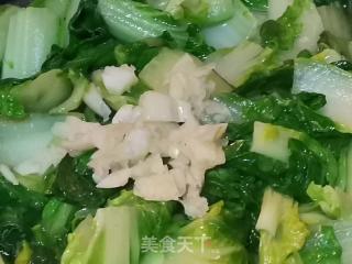蒜香快菜的做法步骤：6