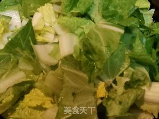 蒜香快菜的做法步骤：4
