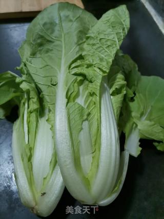 蒜香快菜的做法步骤：1