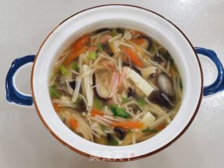 酸爽开胃汤的做法步骤：9