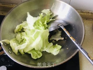 莲花菜粉条炒鸡蛋的做法步骤：8