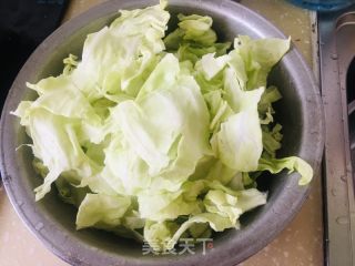 莲花菜粉条炒鸡蛋的做法步骤：4