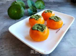 柿柿如意大米肉松糕点的做法
