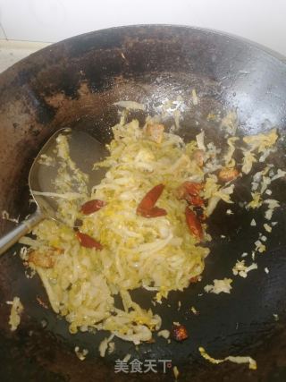 酸菜炒粉条的做法步骤：5