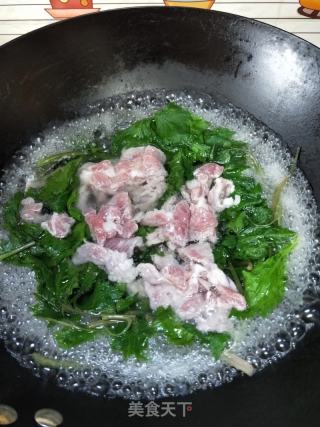 珍珠花菜瘦肉汤的做法步骤：5