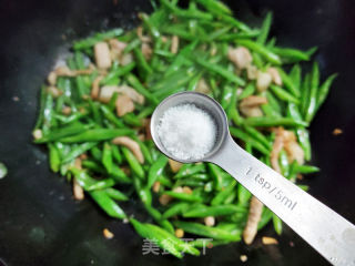 长扁豆炒肉的做法步骤：10