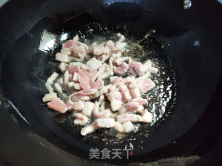 长扁豆炒肉的做法步骤：7