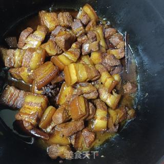 家常红烧肉的做法步骤：11