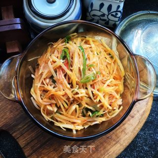 快手土豆丝的做法步骤：9