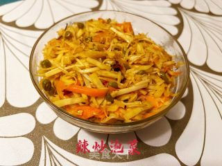 辣炒泡菜的做法