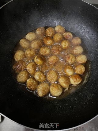 虎皮鹌鹑蛋的做法步骤：7