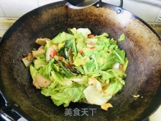 干锅包菜的做法步骤：11