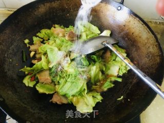 干锅包菜的做法步骤：10