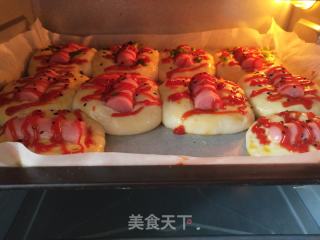 肠仔包的做法步骤：9