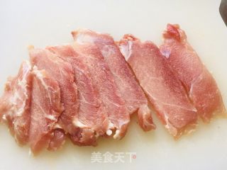 蒜苔炒肉丝的做法步骤：1