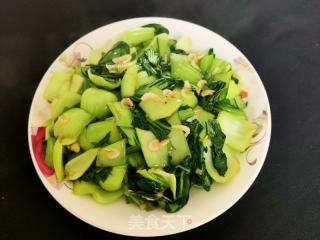 清炒小油菜的做法步骤：8