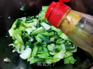 清炒小油菜的做法步骤：6