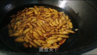 香酥小蚕蛹的做法步骤：6