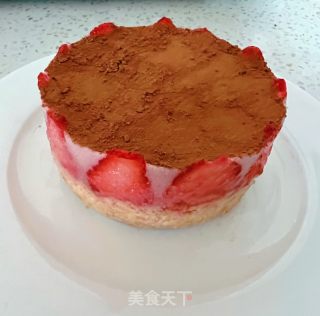 草莓慕斯蛋糕的做法步骤：6