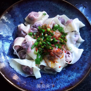 苋菜虾肉馄饨的做法步骤：11