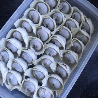 苋菜虾肉馄饨的做法步骤：9