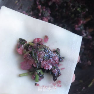 苋菜虾肉馄饨的做法步骤：8