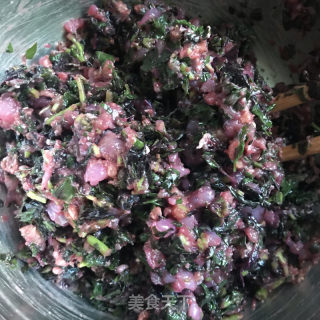 苋菜虾肉馄饨的做法步骤：6