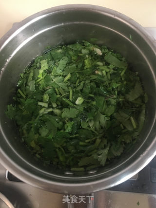 清肾毒香菜水的做法步骤：5