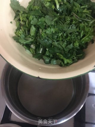 清肾毒香菜水的做法步骤：4