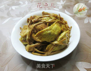 黄花菜蛋饺烧小素鸡的做法