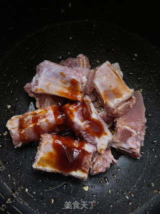 沙姜焗排骨的做法步骤：7