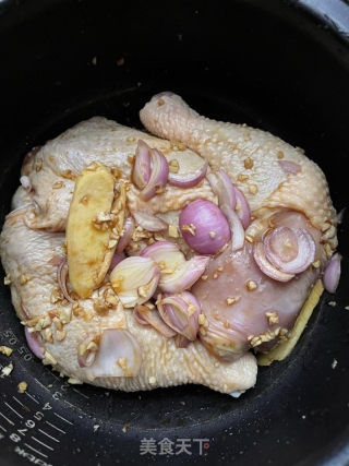 沙姜焗鸡腿的做法步骤：10