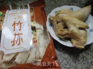 竹荪鸡汤的做法步骤：1