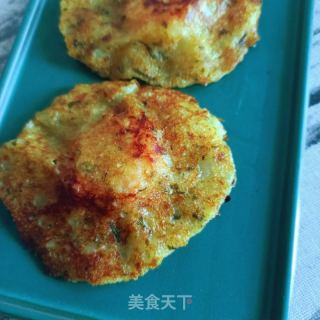 土豆虾仁软饼的做法