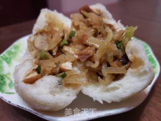 白萝卜油炸豆腐馅包子的做法