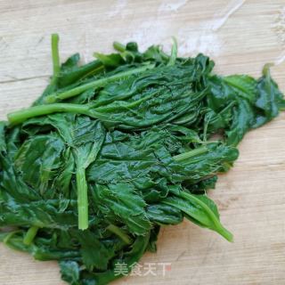 肉沫炒小蓟的做法步骤：6