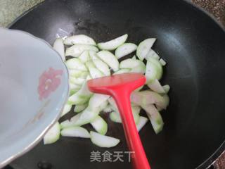 苦瓜炒夜开花的做法步骤：7