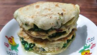 韭菜鸡蛋盒子，馅大味香，赞赞赞的做法