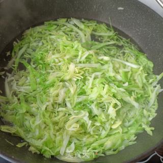 鸡胗拌包菜丝的做法步骤：3