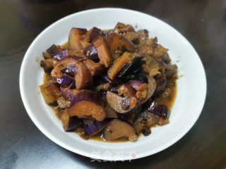 黄豆酱焖茄子的做法步骤：5