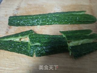 凉拌木耳黄瓜粉丝的做法步骤：4