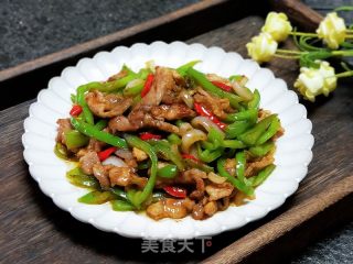 青椒小炒肉的做法