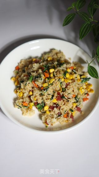 香肠玉米炒饭的做法