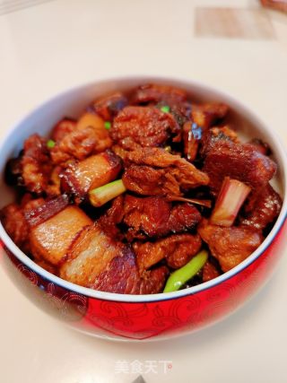 油豆腐烧肉的做法步骤：13